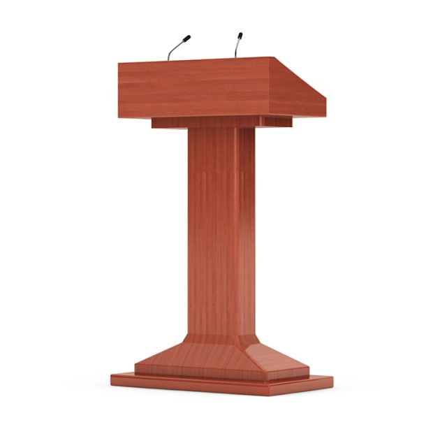 Speech stand